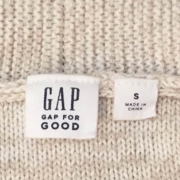 Gap open front,  long knit vest - Picture 3 of 3